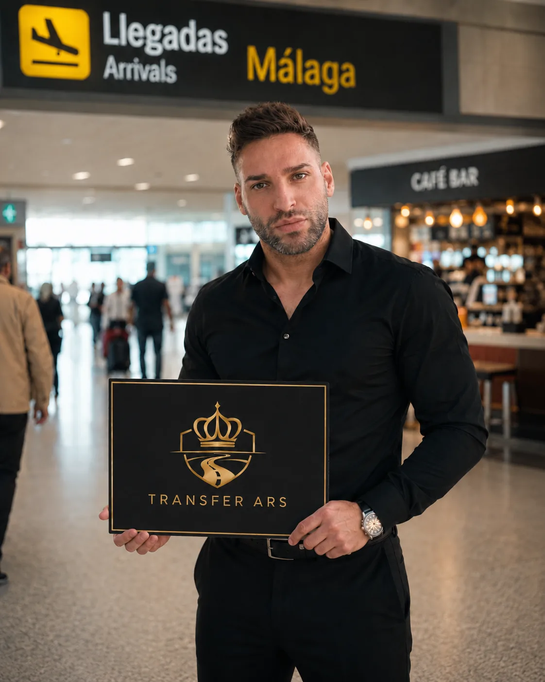 Where your driver meets you at Málaga Airport